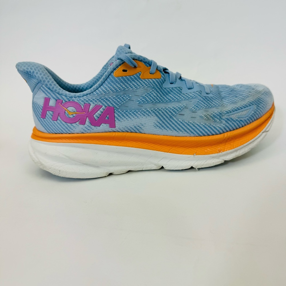 Hoka Clifton 9 Color Airy Blue/Ice Water. SZ 9.5 - Picture 6 of 10